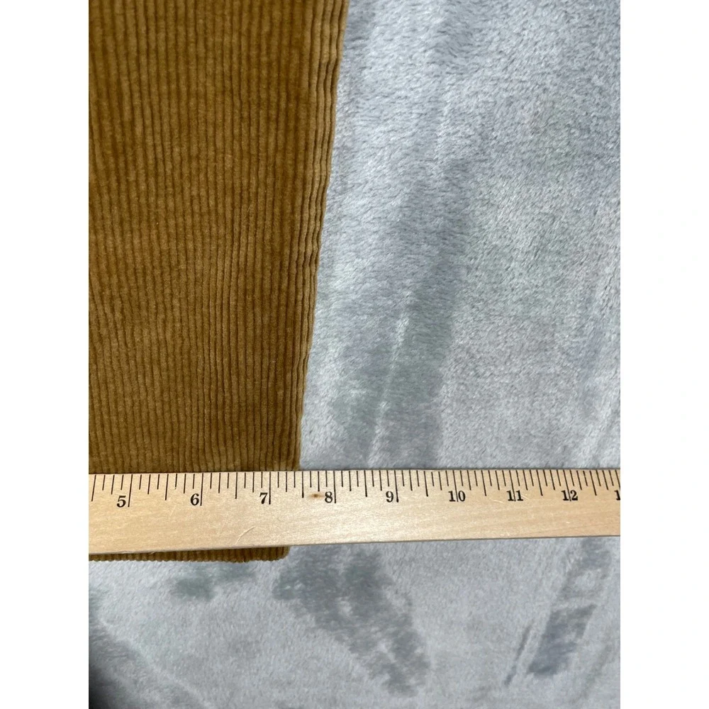Polo Ralph Lauren Kids Tan Brown Corduroy Straight Leg Pants Size 18 Pony Logo